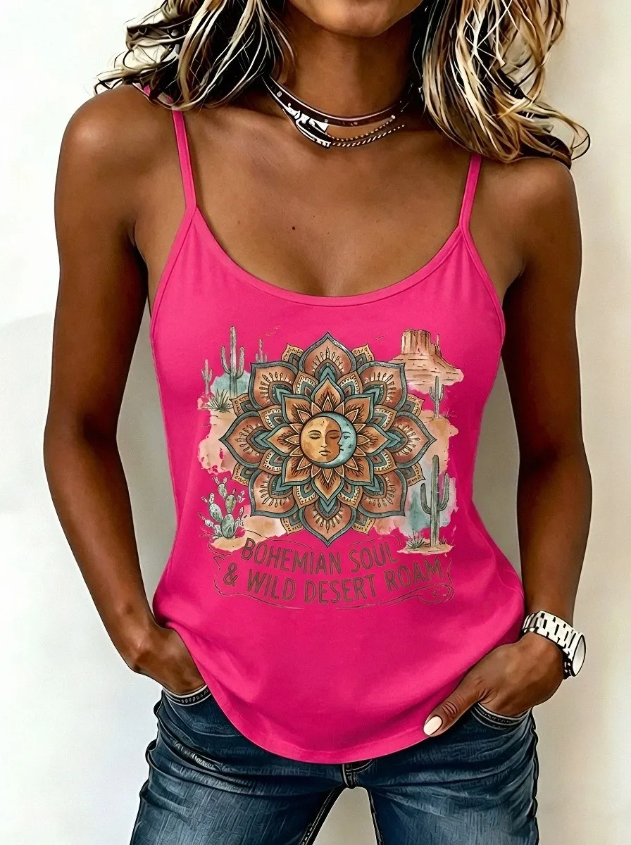 Bohemian Desert Sun Tank Top