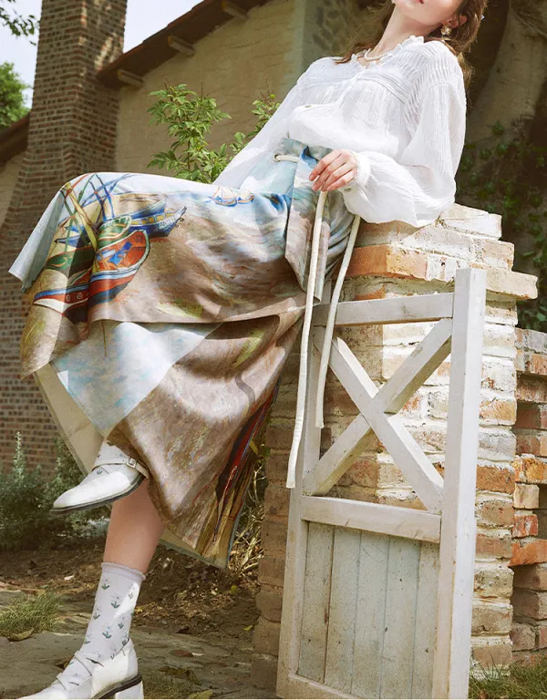 Refined Carry Everyday Casual Polyester Skirt