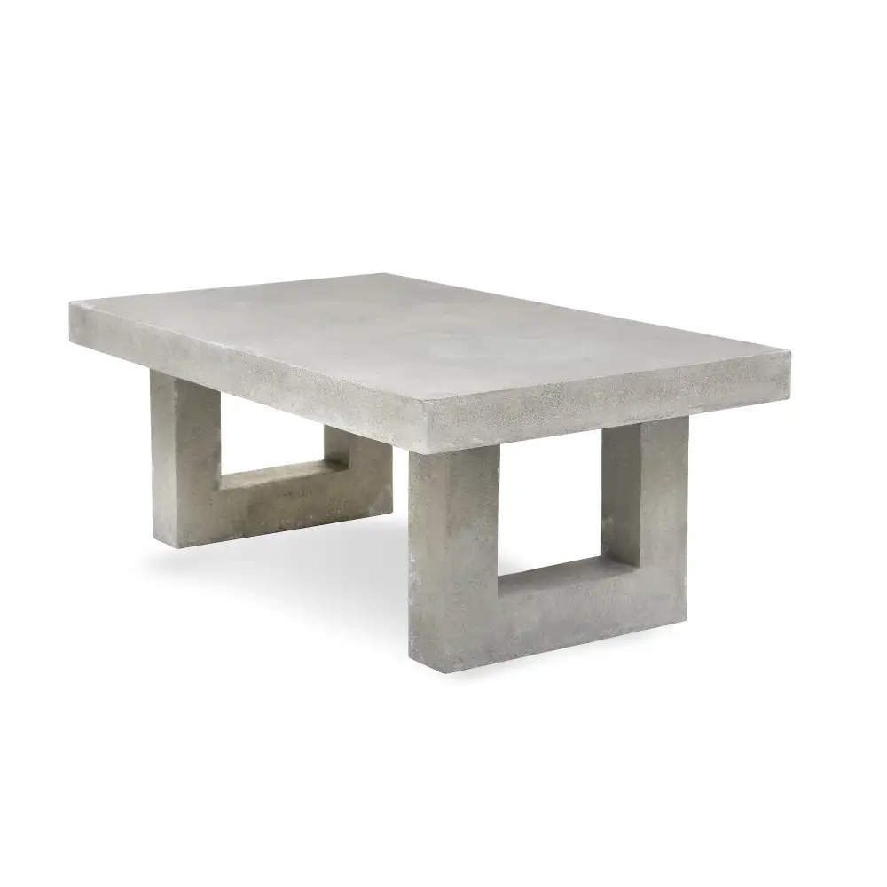 Outdoor Reinforced Concrete Square Coffee Table