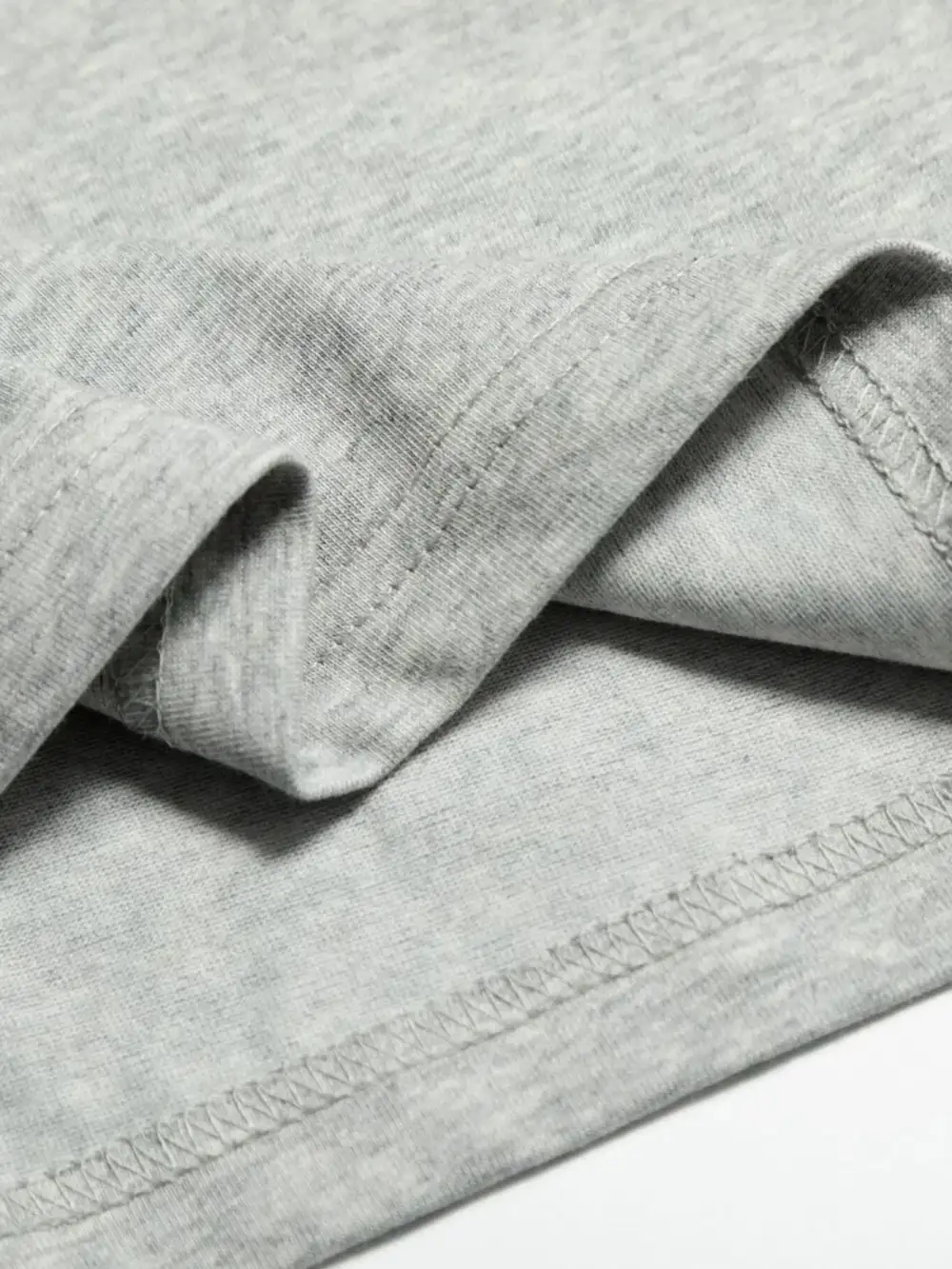 Everyday Contrast Detail Short Sleeve Crew Neck Tee