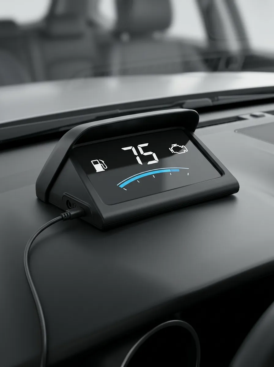 Fuel-Gauge Digital-Speedometer HUD Car HUD Display