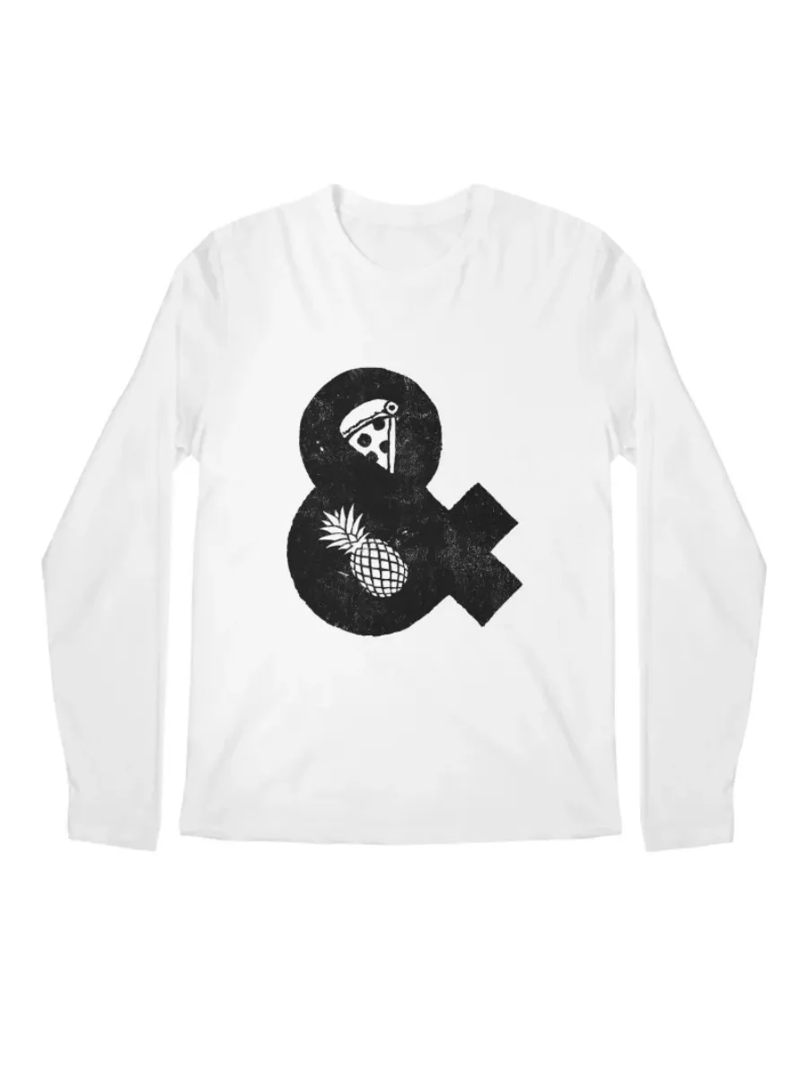 Pineapple and Pizza Long Sleeve Tee