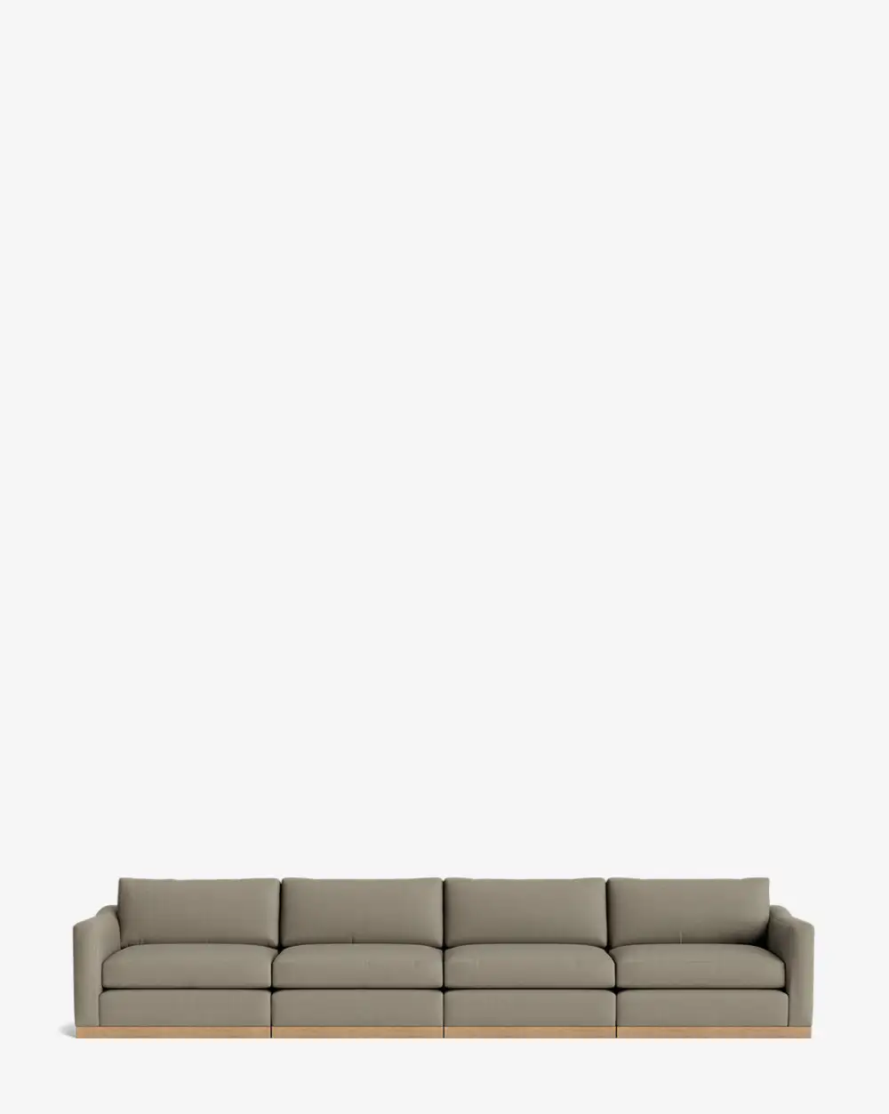 Modular Oak Sofa