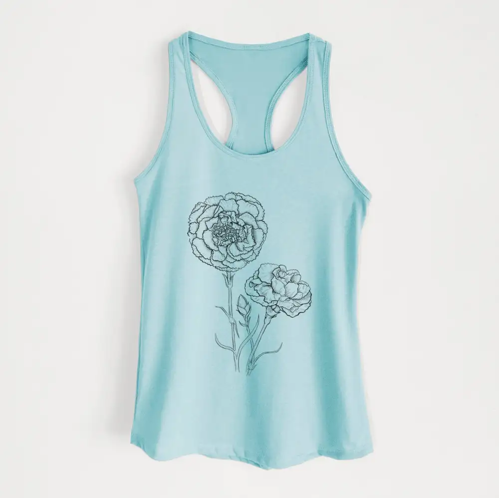 Carnations - Dianthus Caryophyllus Tank Top