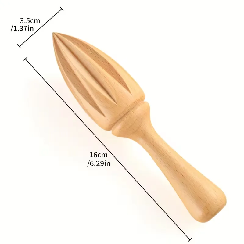 Handheld Wooden Citrus Juicer