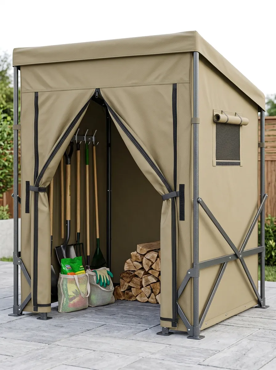 Tool Storage Portable Fabric Shed