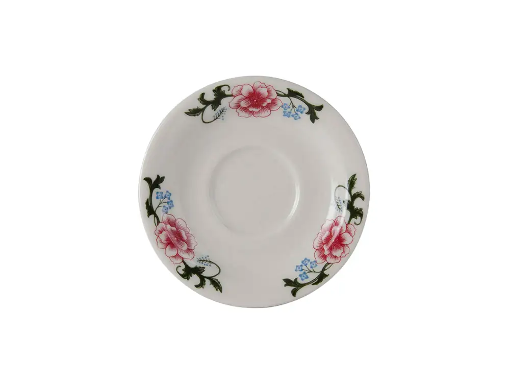 Floral Beverage Saucer