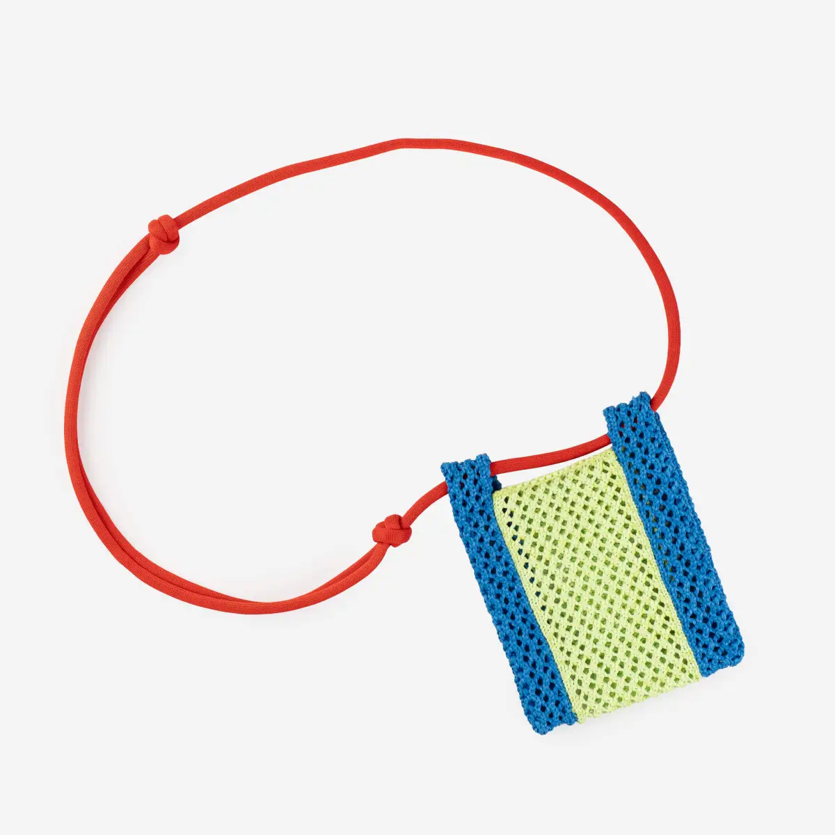 Raffia Compact Crossbody Phone Bag