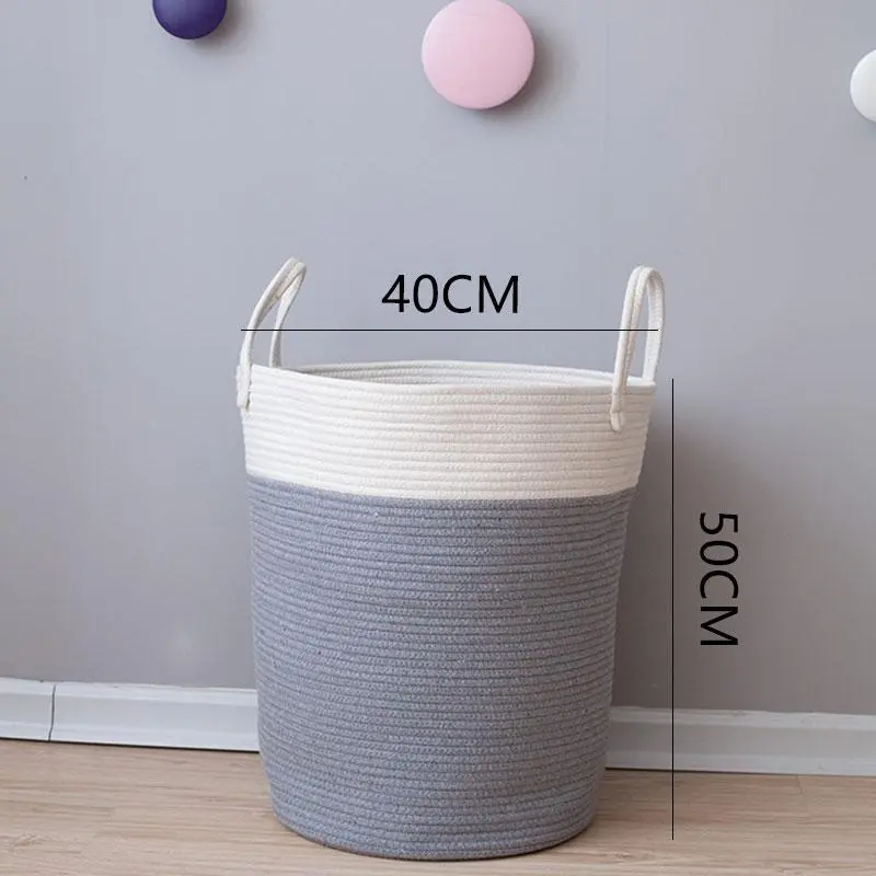 Cotton Laundry Hamper