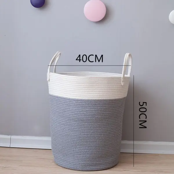 Cotton Laundry Hamper
