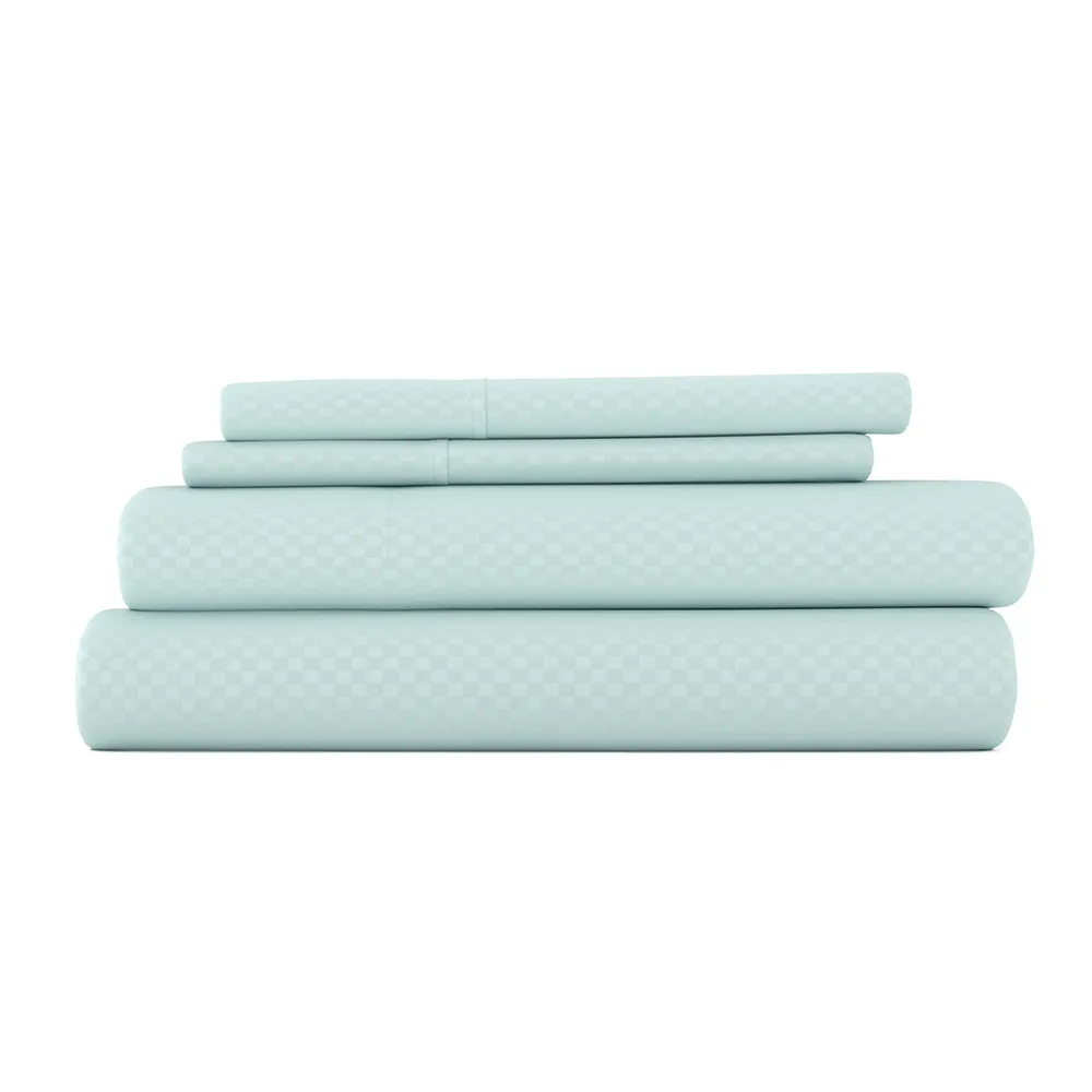 Checkered Embossed Sheet Set