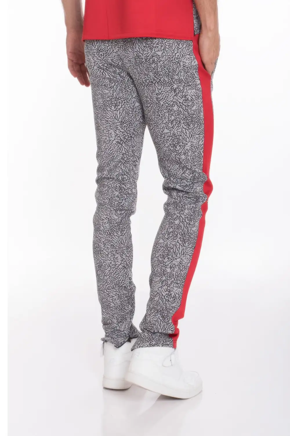 Printed Elephant Track Pants