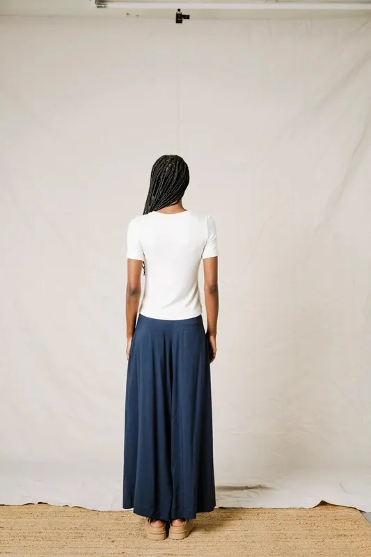 Linen No-Show Pants