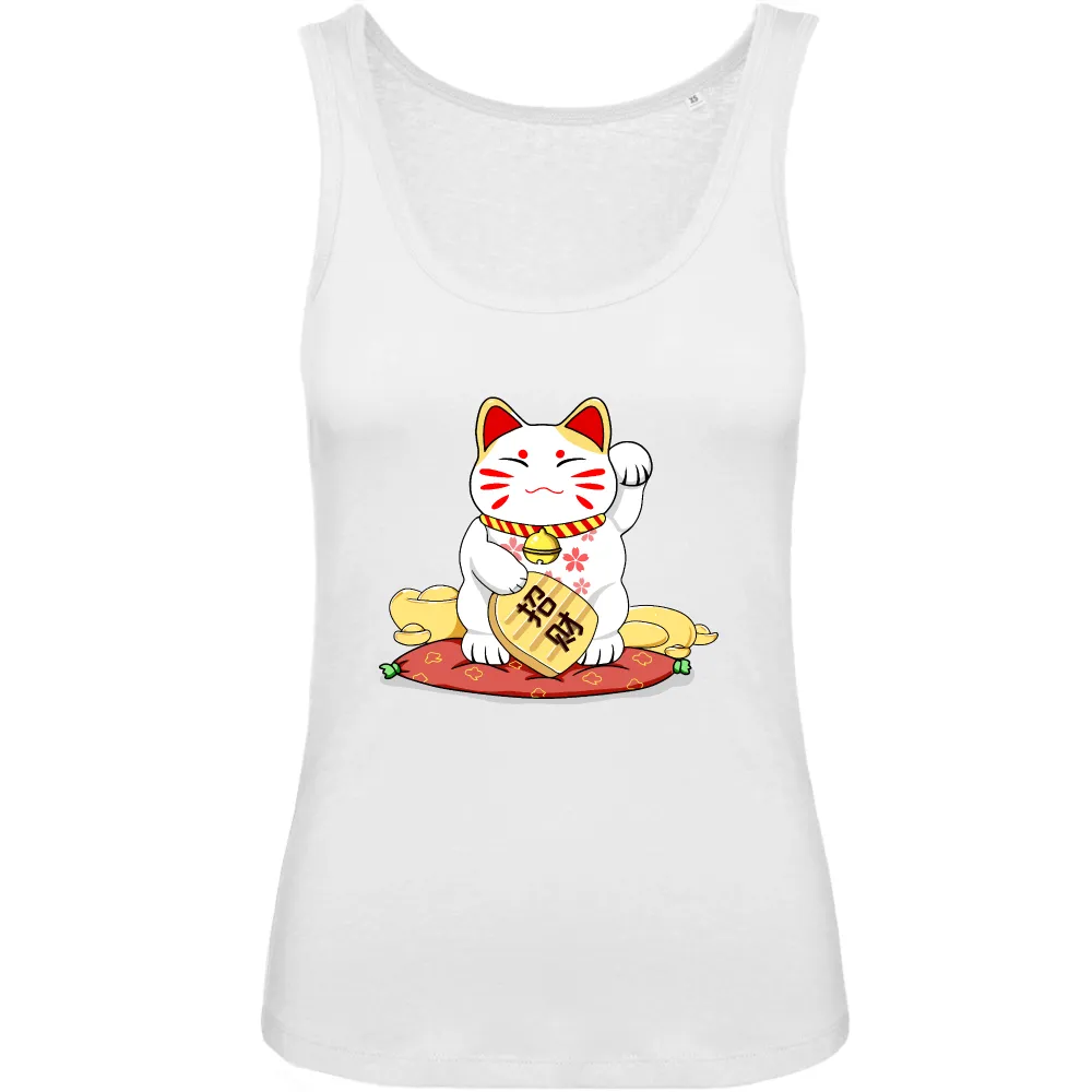Lucky Cat Graphic Tank