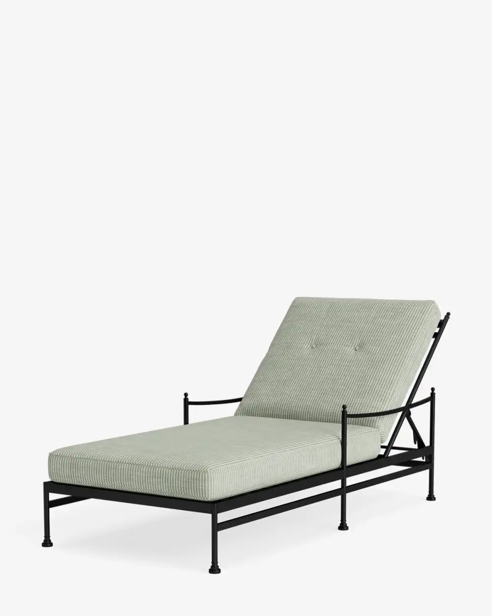 Tailored Aluminum Outdoor Chaise