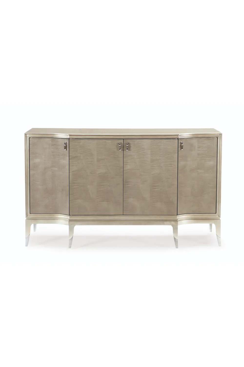Fluted Silhouette Decorative Storage Sideboard