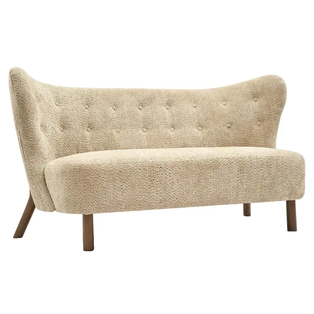 Modern Upholstered Loveseat