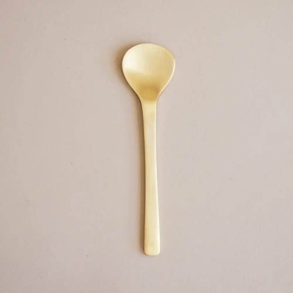 Delicate Brass Dessert Utensils