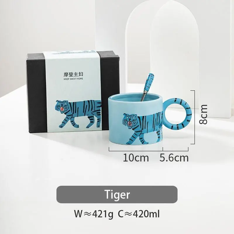 Ceramic Whimsical Drinkware Set