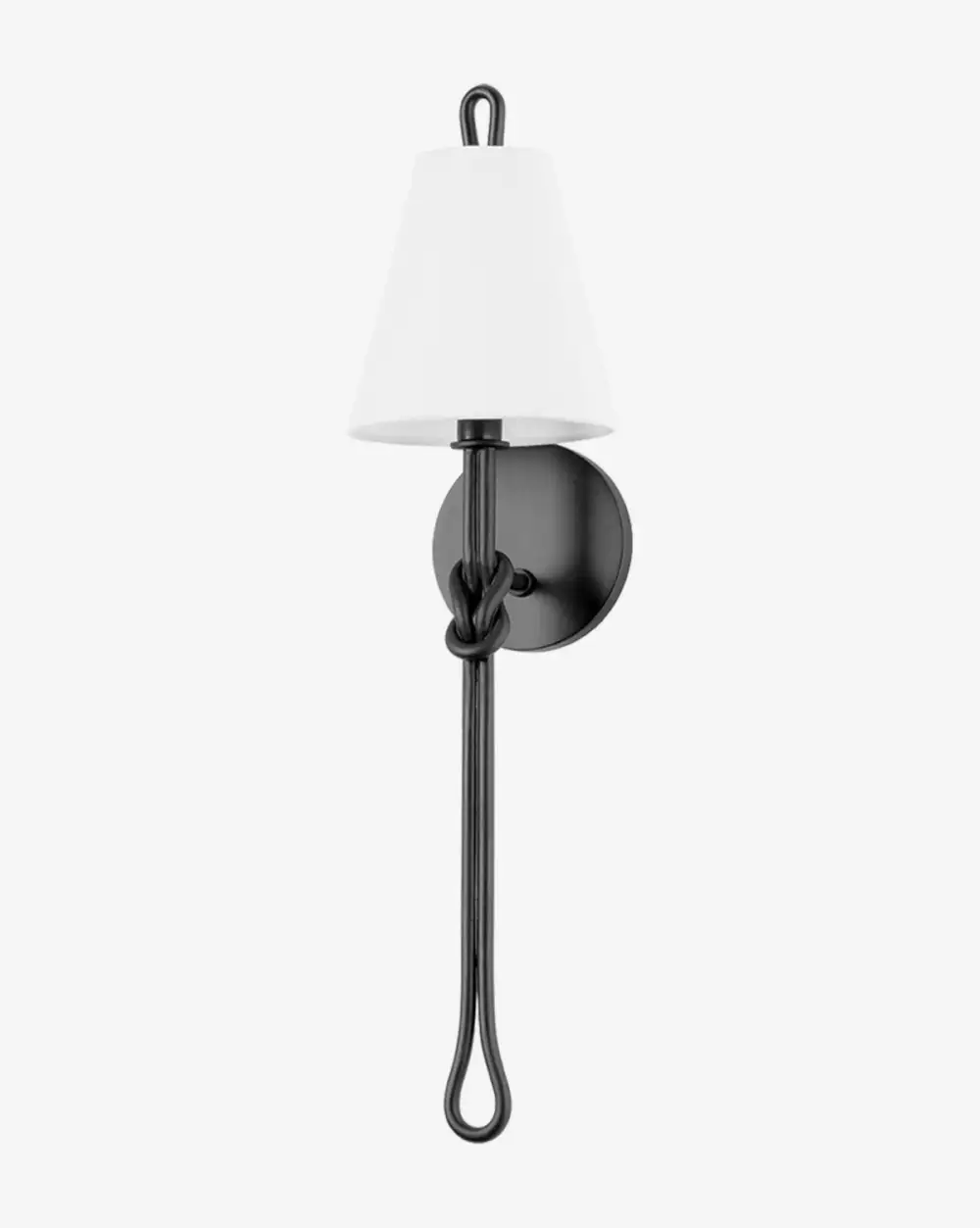 Contemporary Linen Wall Sconce
