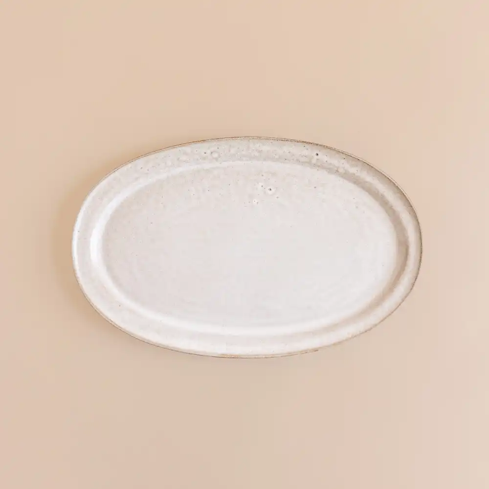 Handcrafted Oval Serving Platter