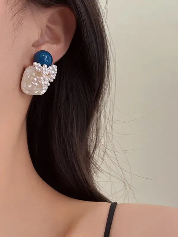 Refined Openwork Accent Earrings