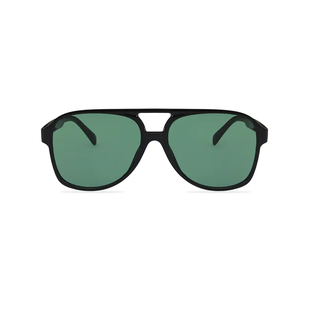 Curved Round Oversized Gradient Lens Uv Protective Fashion Sunglasses