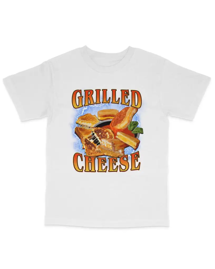 Grilled Cheese Cotton Graphic Tee