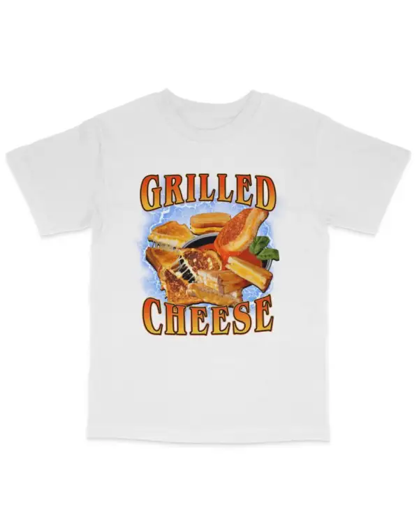 Grilled Cheese Cotton Graphic Tee