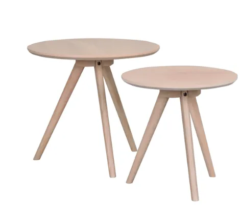 Scandinavian Nesting Table Set