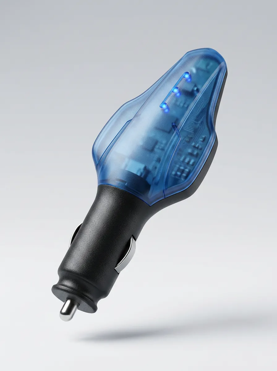 LED Circuit Car Fuel Saver Electronic Plug-In Device for Vehicle Interiors