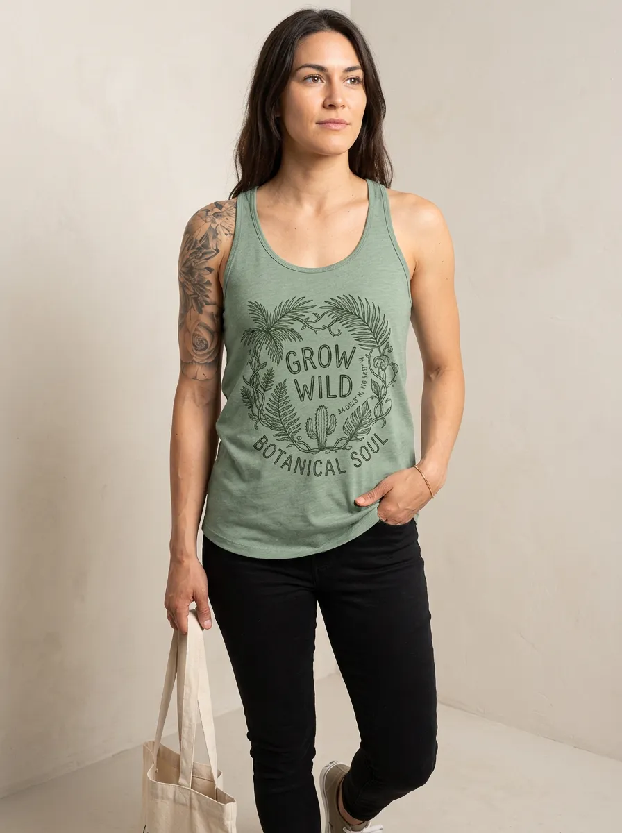 Nature Lover Grow Tank Top Relaxed