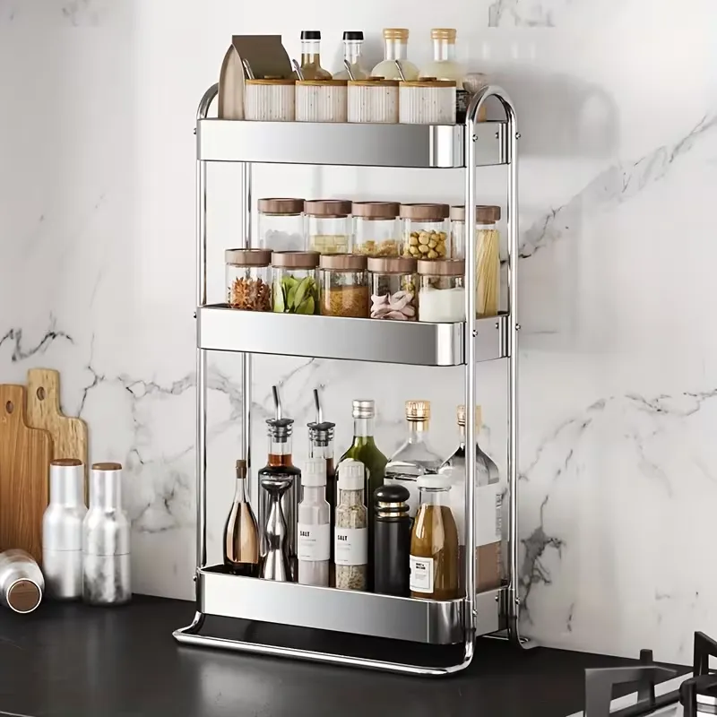 Stainless Steel Kitchen Storage Cart