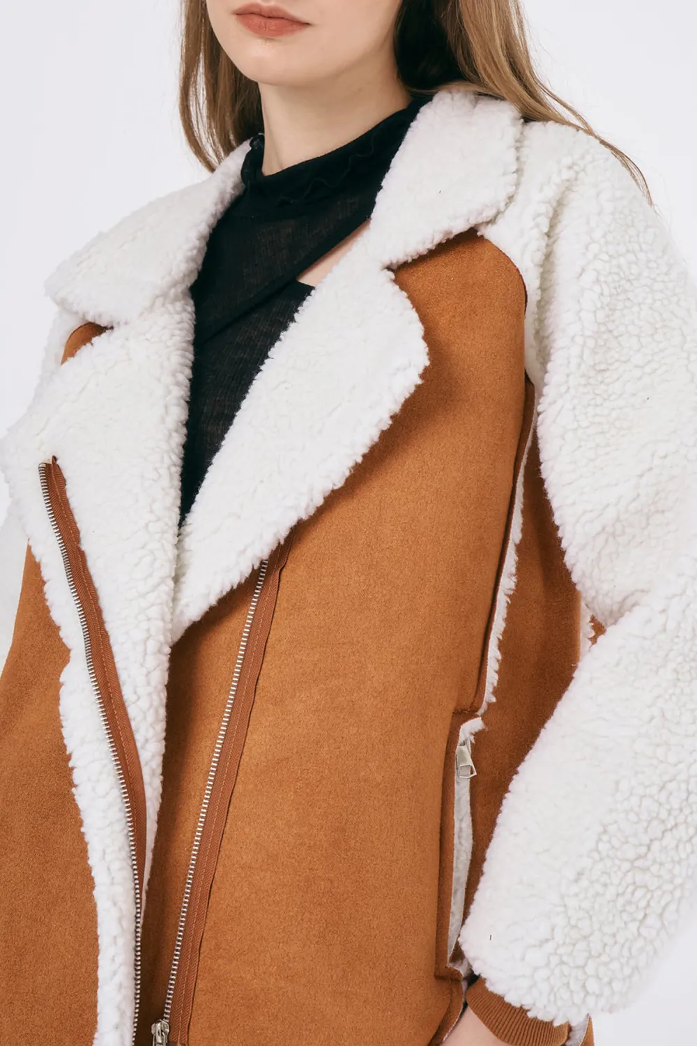 Faux Shearling Jacket
