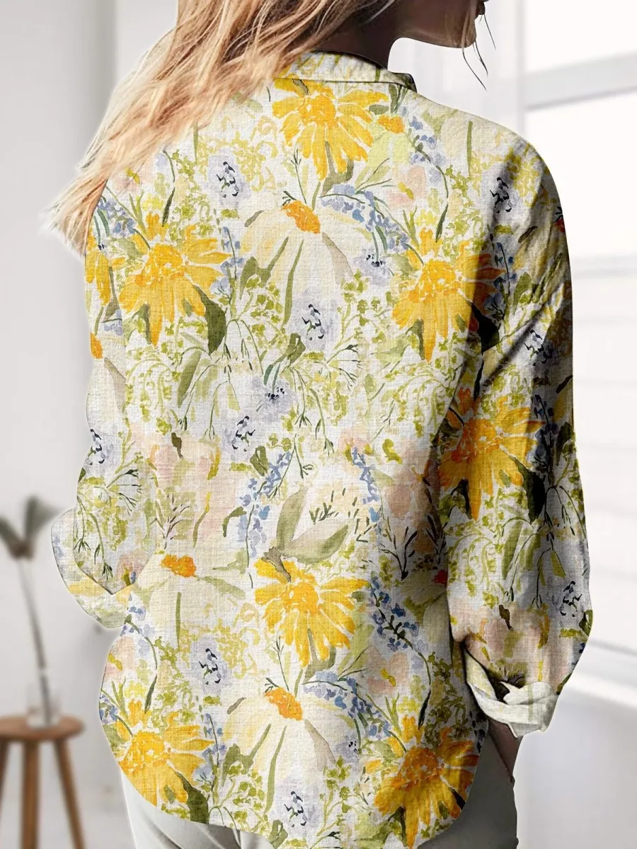 Watercolor Wildflower Shirt