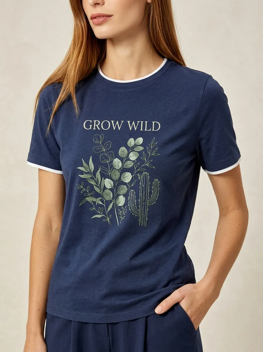 Grow Wild Cactus T-Shirt