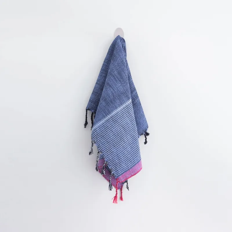 Indigo Cotton Hand Towel