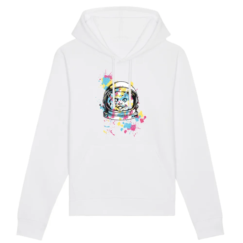 Orbit Cat Graphic Pullover Hoodie