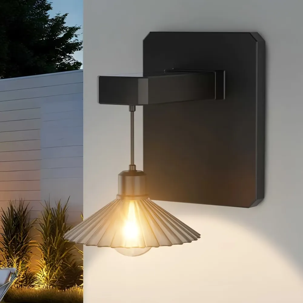 Solar Pendant Wall Light