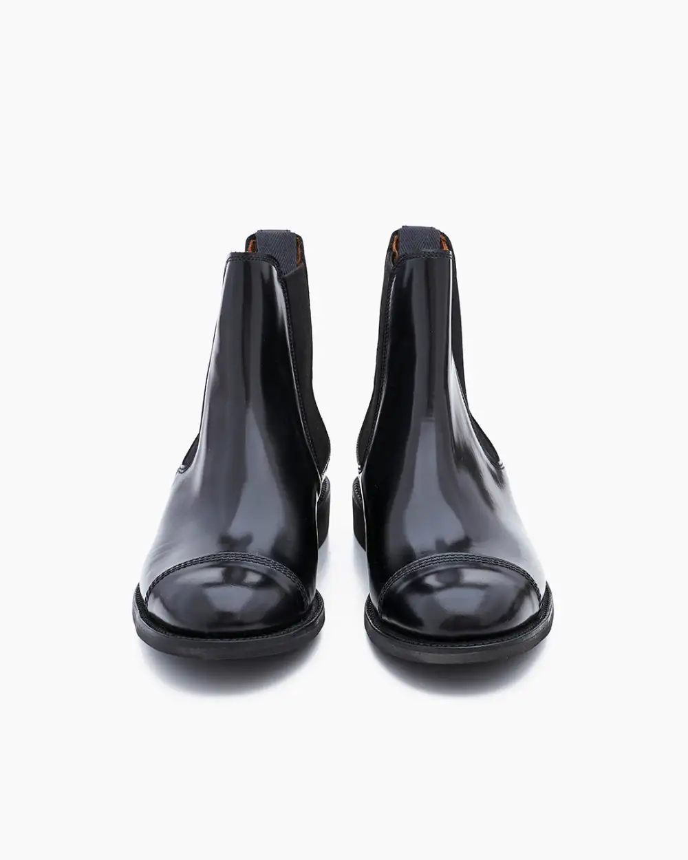Cap Toe Military Inspired Men's Ankle Boots