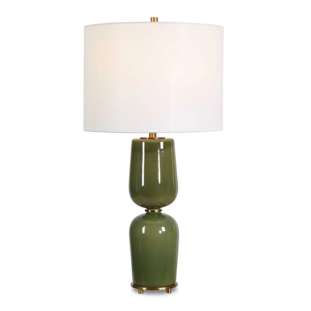 Hourglass Ceramic Table Lamp