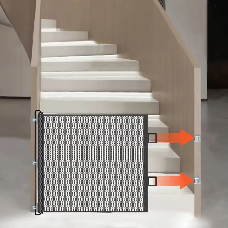 Pet Safety Gate Easy-Install Barrier