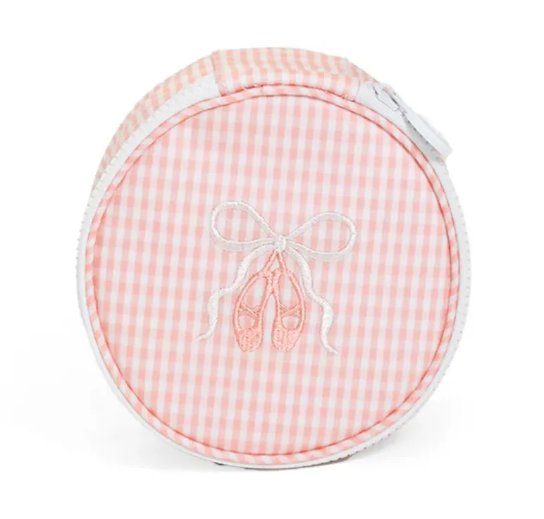Round Jewelry Organizer Case
