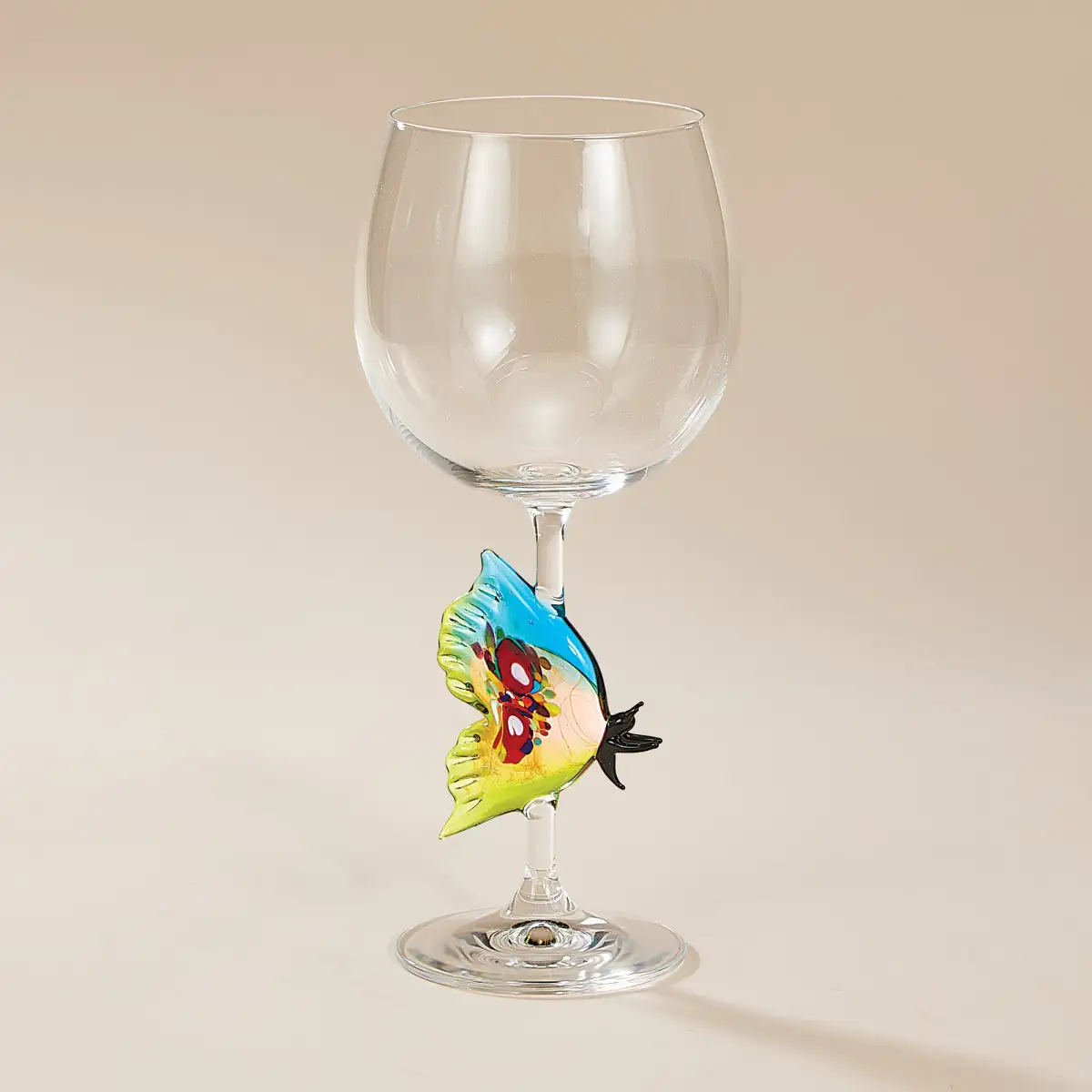 Statement Decorative Wine Glass
