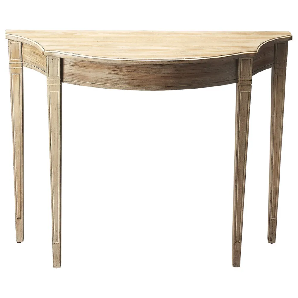 Wood Console Cabinet