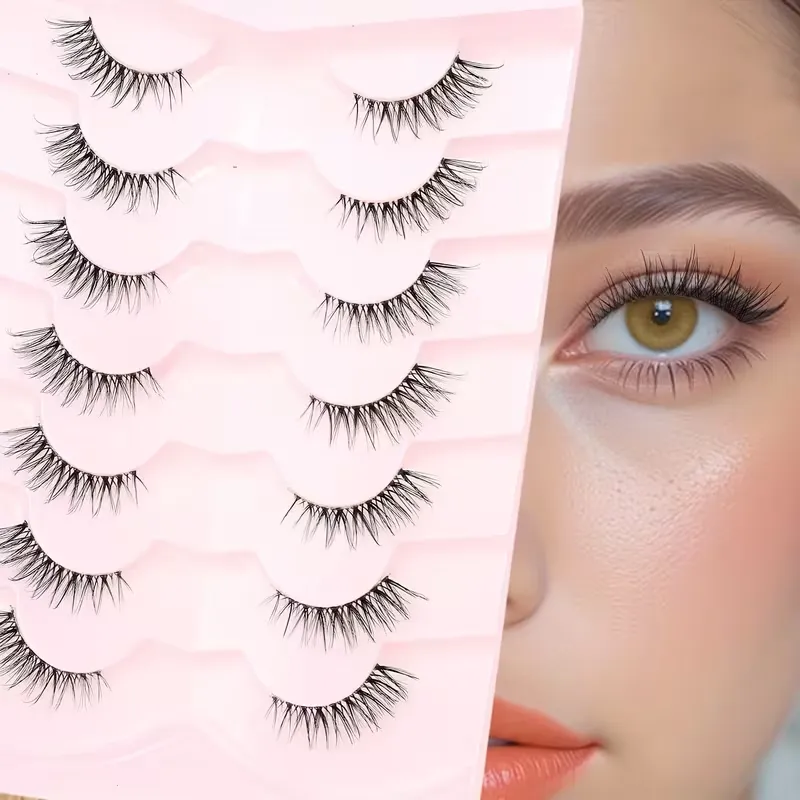Soft Fiber Long-Lasting False Lashes