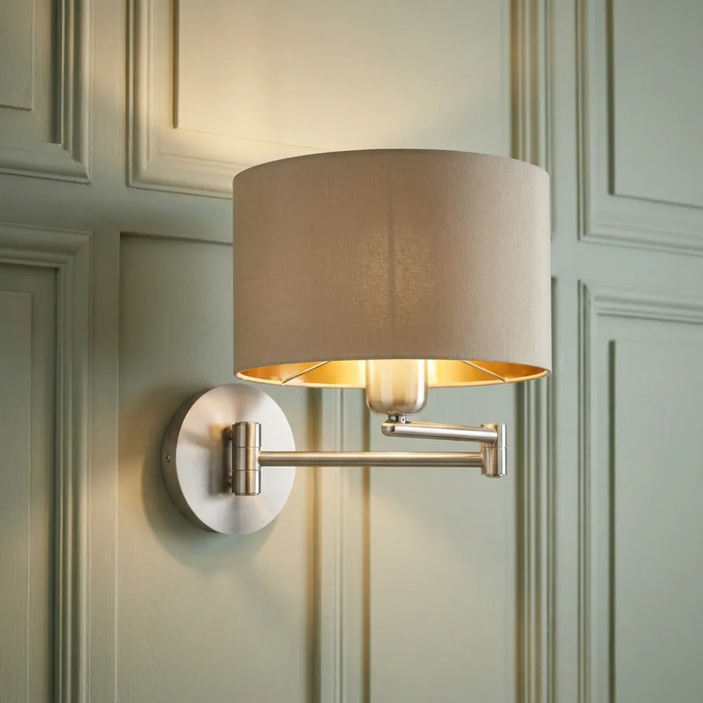 Layered Metal Adjustable Double Decorative Wall Light