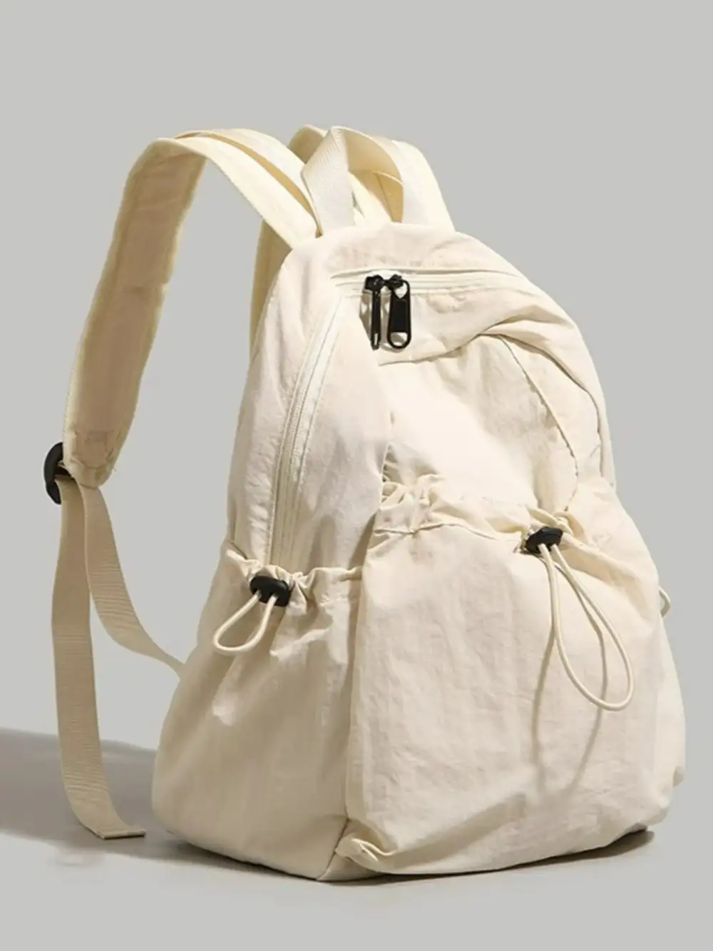 Refined Drawstring Casual Backpack