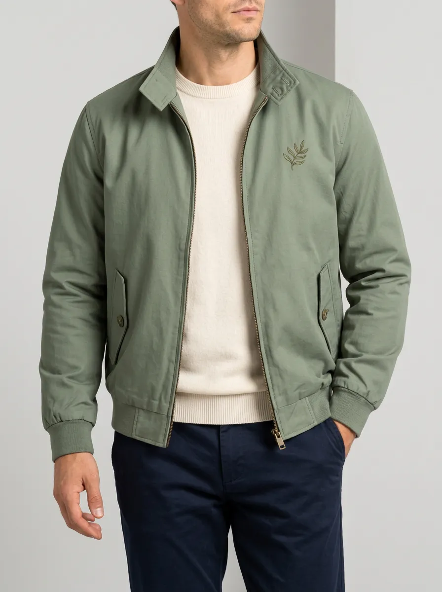 Versatile Jacket with Multi Pocket Zip Front Detail