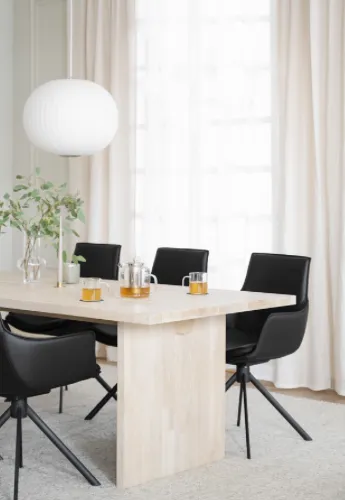 Refined Oak Dining Table